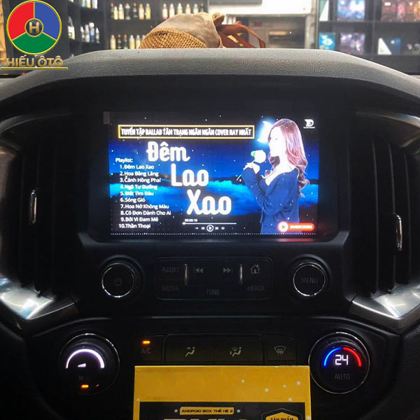 Android Box Ô Tô Chevrolet Trailblazer 
