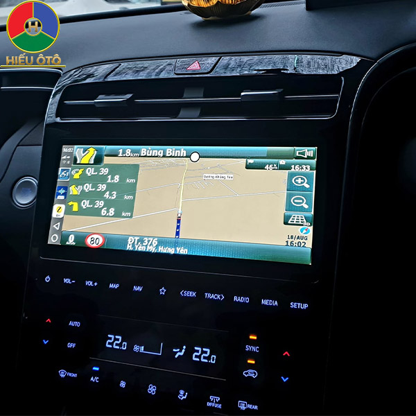 Android Box Ô Tô Hyundai Tucson 