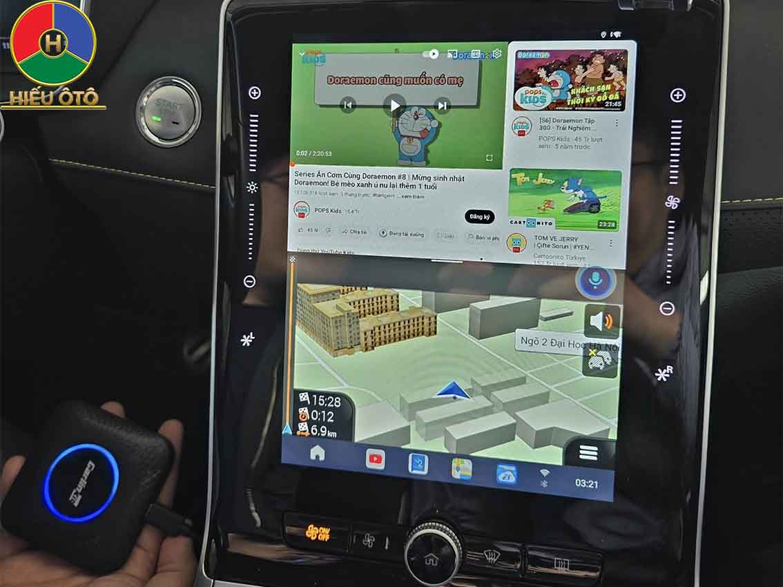 Android Box Xe Ô Tô MG RX5 