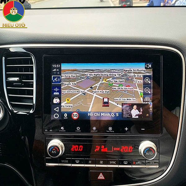 Android Box Xe Ô Tô Mitsubishi Outlander Chính Hãng