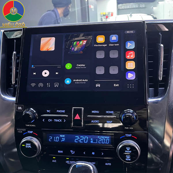 Android Box Ô Tô Toyota Alphard 