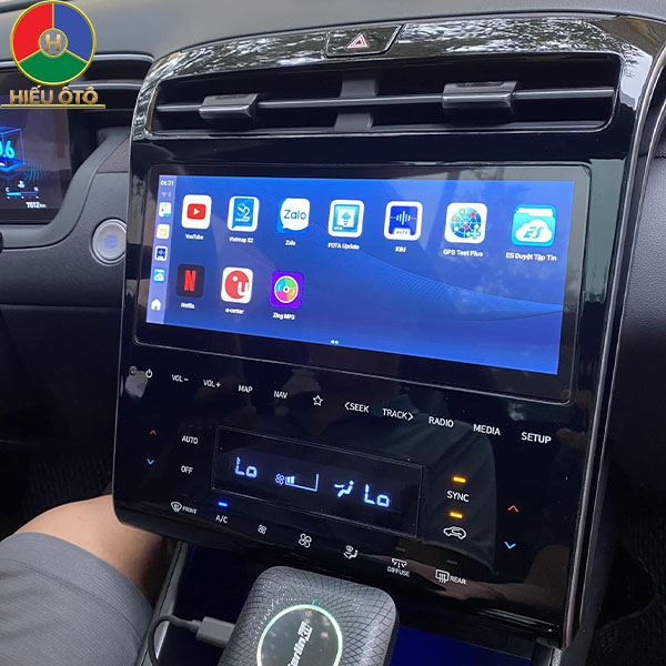 Android Box Ô Tô Hyundai Tucson 