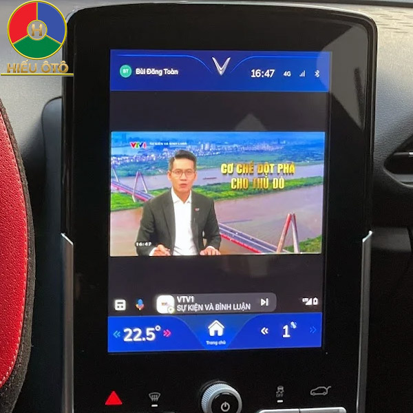 Android Box Ô tô Vinfast VFe34 Chính Hãng