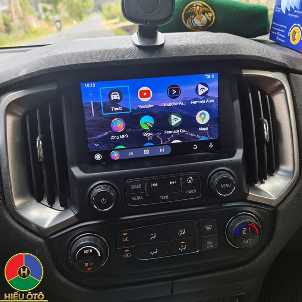 Android Box Ô Tô chevrolet Colorado 
