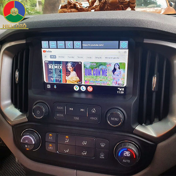 Android Box Ô Tô Chevrolet Trailblazer 