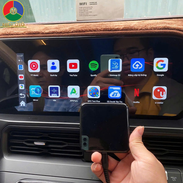 Android Box Ô Tô Ford Transit Chính Hãng 