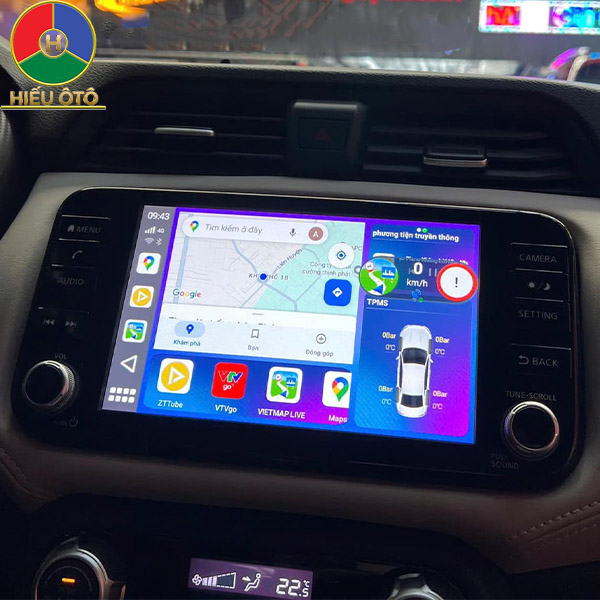 Android Box Ô Tô Nissan Almera 