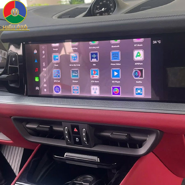 Android Box Ô Tô Porsche Cayenne Chính Hãng 