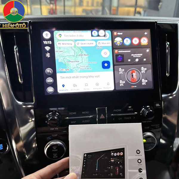 Android Box Ô Tô Toyota Alphard 