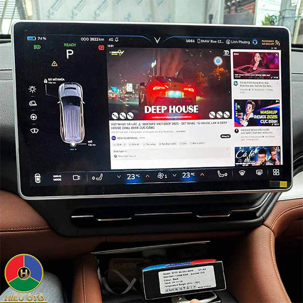 Android Box Ô Tô Vinfast VF9 Chính Hãng 