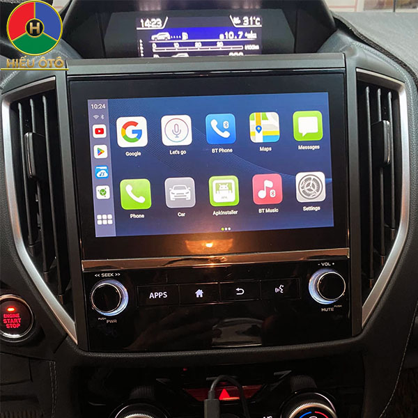 Android Box Ô Tô Subaru Forester Chính Hãng 