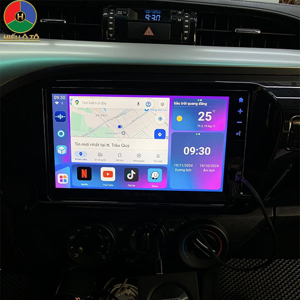 Android Box Ô To Toyota Hilux 