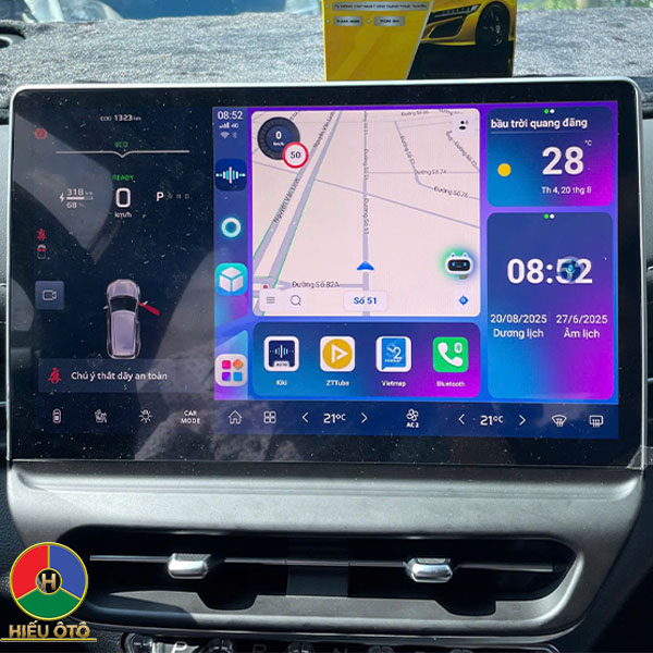 Android Box Ô Tô Vinfast VF7 Chính Hãng 