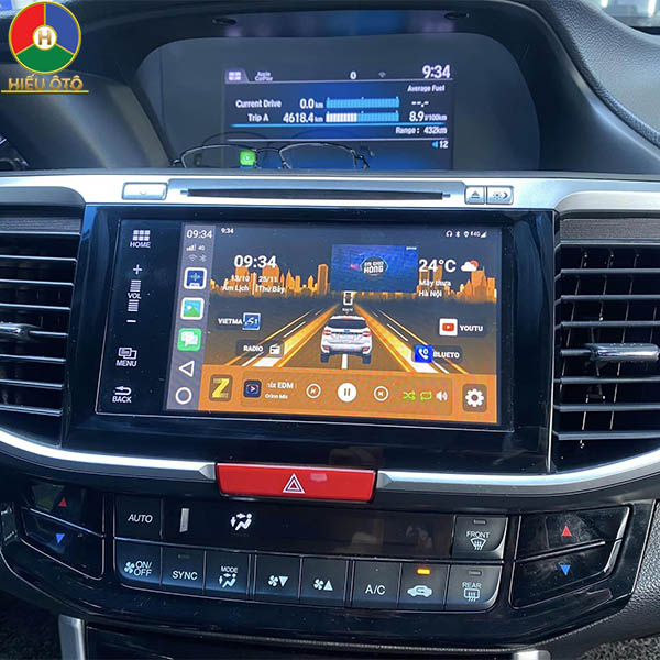 Android Box Ô Tô Honda Accord Chính Hãng
