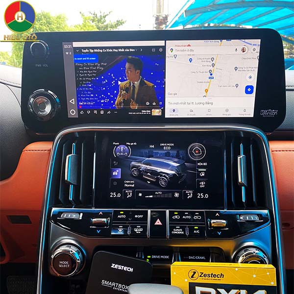 Android Box Ô Tô Lexus LX600 