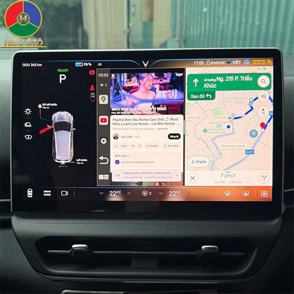 Android Box Ô Tô Vinfast VF9 Chính Hãng 