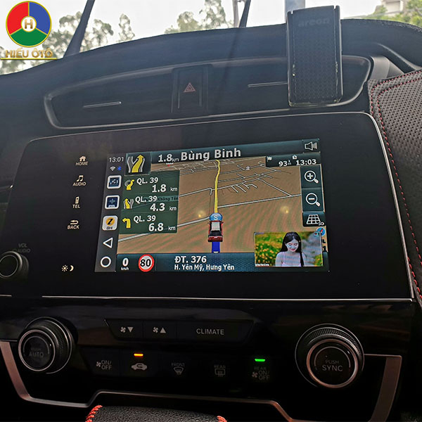 Android Box Ô Tô Honda CRV 