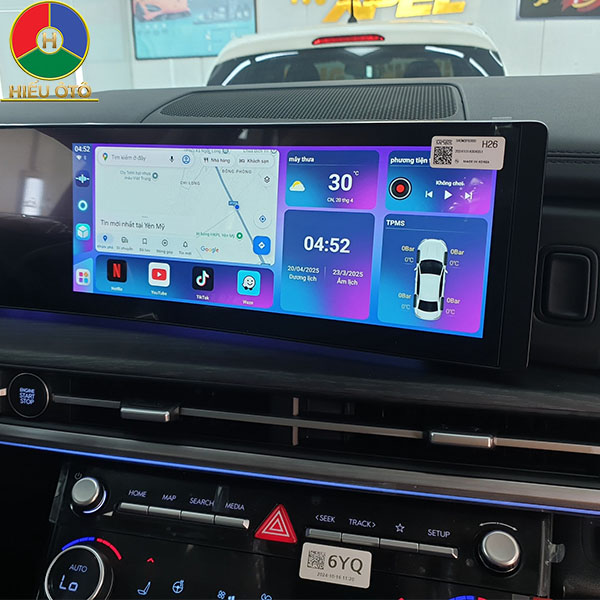 Android Box Ô Tô Hyundai Palisade 