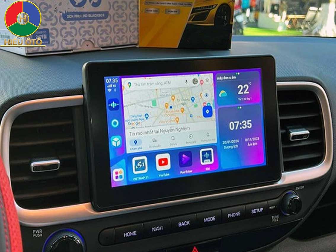 Android Box Ô Tô Hyundai Venue Chính Hãng 