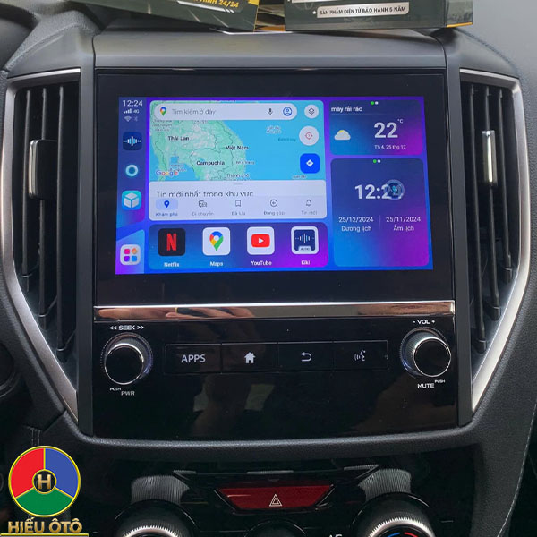 Android Box Ô Tô Subaru Forester Chính Hãng 