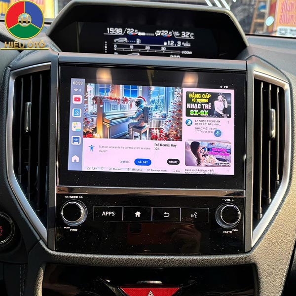 Android Box Ô Tô Subaru Forester Chính Hãng 
