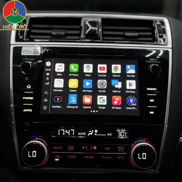 Android Box Ô Tô Subaru Outback