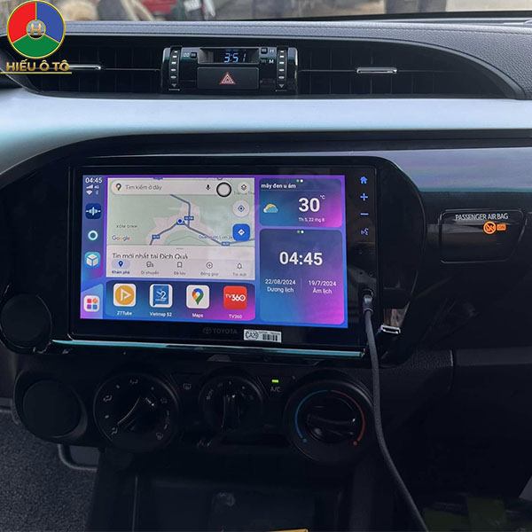 Android Box Ô To Toyota Hilux 