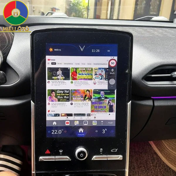 Android Box Ô tô Vinfast VFe34 Chính Hãng