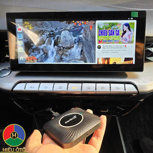 Android Box Ô Tô MG5 Chính Hãng