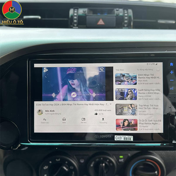 Android Box Ô To Toyota Hilux 