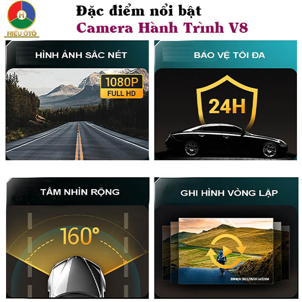 Camera Hành Trình Ô Tô V8 Chất Lượng, Giá Hợp Lý 2024