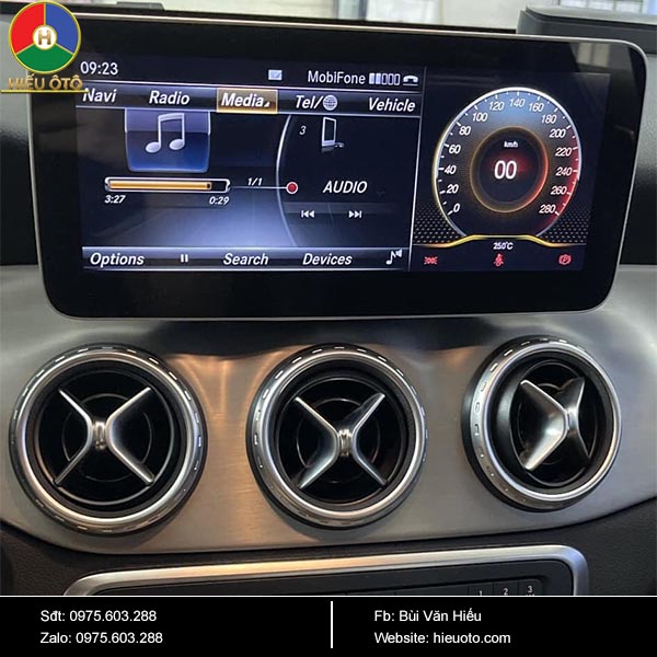 Màn Hình Android Xe Mercedes GLA