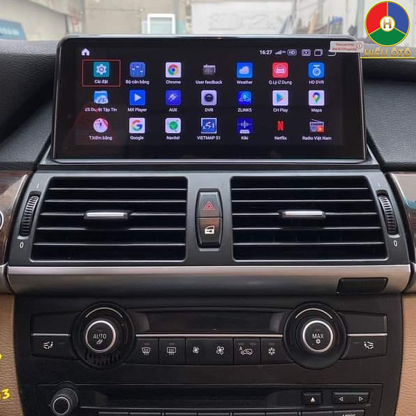 Màn Hình Android Xe BMW X6 