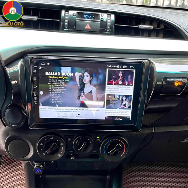 Màn Hình ANdroid Xe Toyota Hilux 