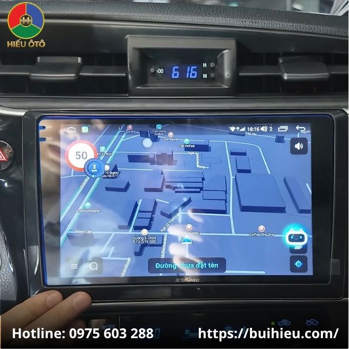 Màn Hình Android Ô Tô Toyota Altis 