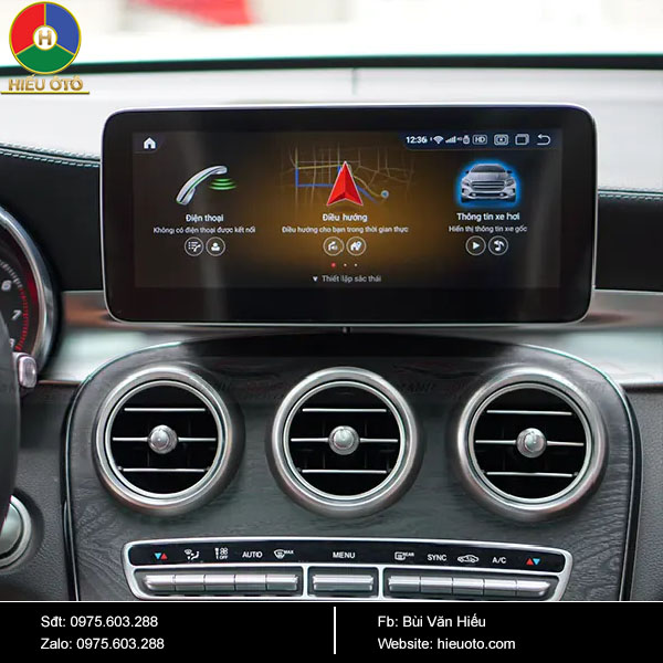 Màn Hình Android Xe Mercedes C200 