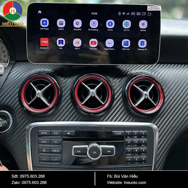 Màn Hình Android Xe Mercedes GLA