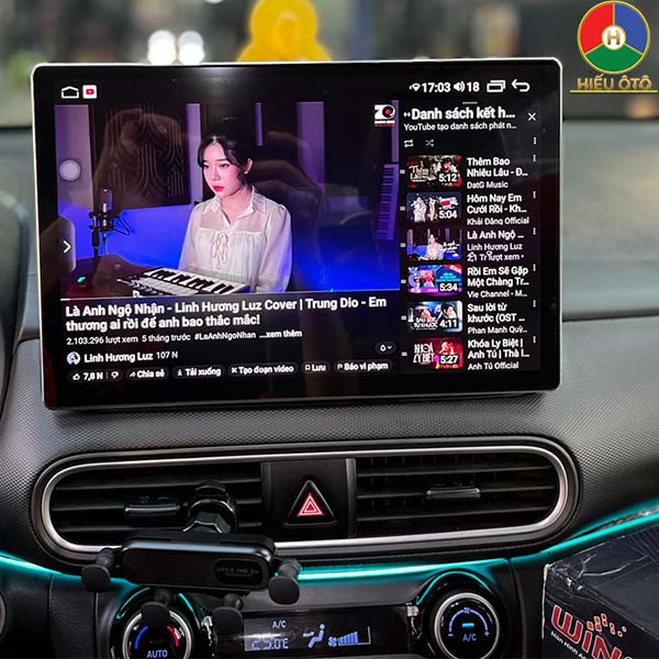 Màn Hình Android Xe Hyundai Kona 