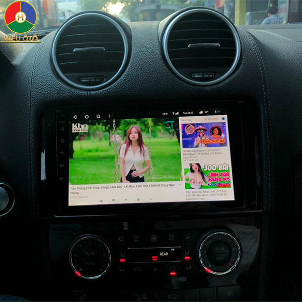 Màn Hình Android Xe Mercedes GL450 Chính Hãng