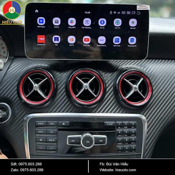 Màn Hình Android Xe Mercedes GLA