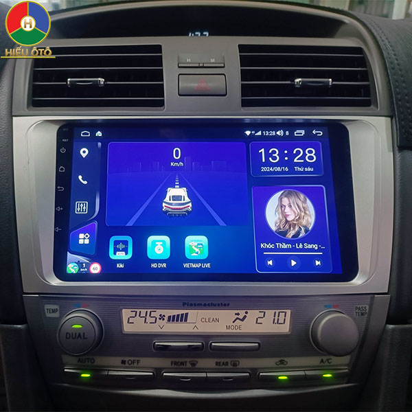 Màn Hình Android Xe Toyota Camry Chính Hãng