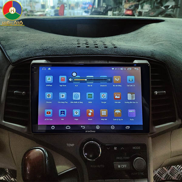 Màn Hình Android Xe Toyota Venza Chính Hãng 