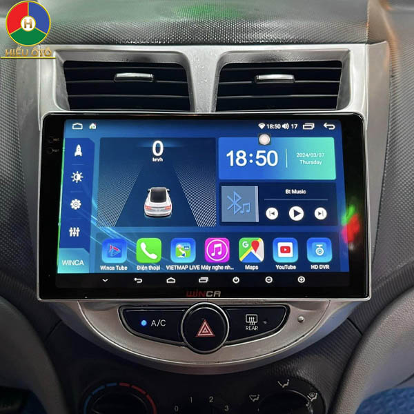 Màn Hình Android Ô Tô Hyundai Accent 