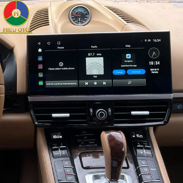 Màn Hình DVD Android Ô Tô Porsche Cayenne Chính Hãng 