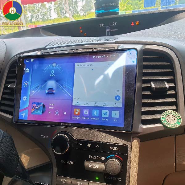 Màn Hình Android Xe Toyota Venza Chính Hãng 