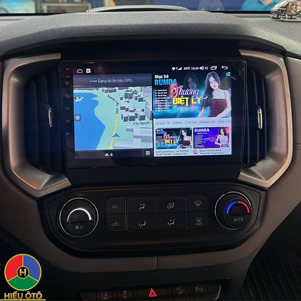 Màn Hình DVD Android Ô Tô Chevrolet Colorado 