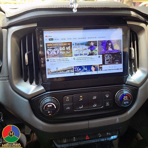 Màn Hình DVD Android Ô Tô Chevrolet Colorado 