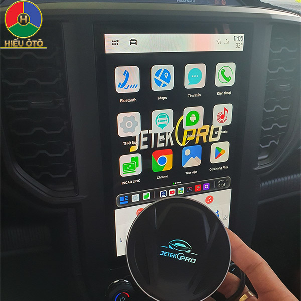 android auto box jetekpro ô tô ford ranger 