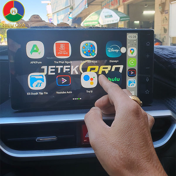 android auto box jetekpro ô tô toyota raize 