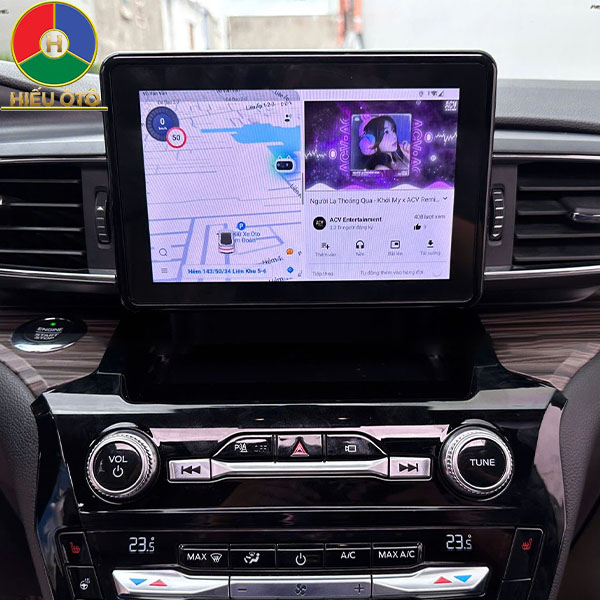 android auto box ô tô ford explorer chính hãng 